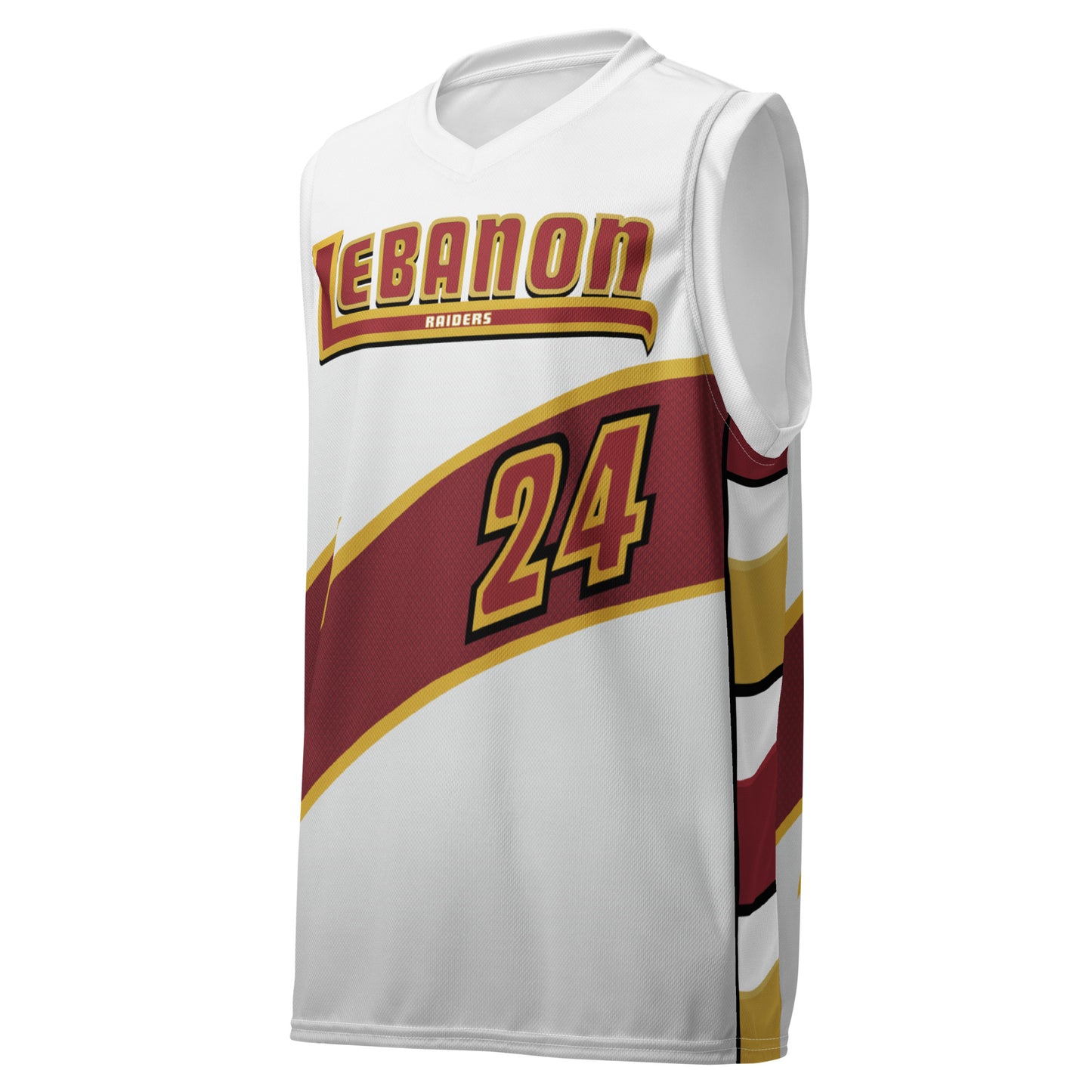 Lebanon Home basketball jersey