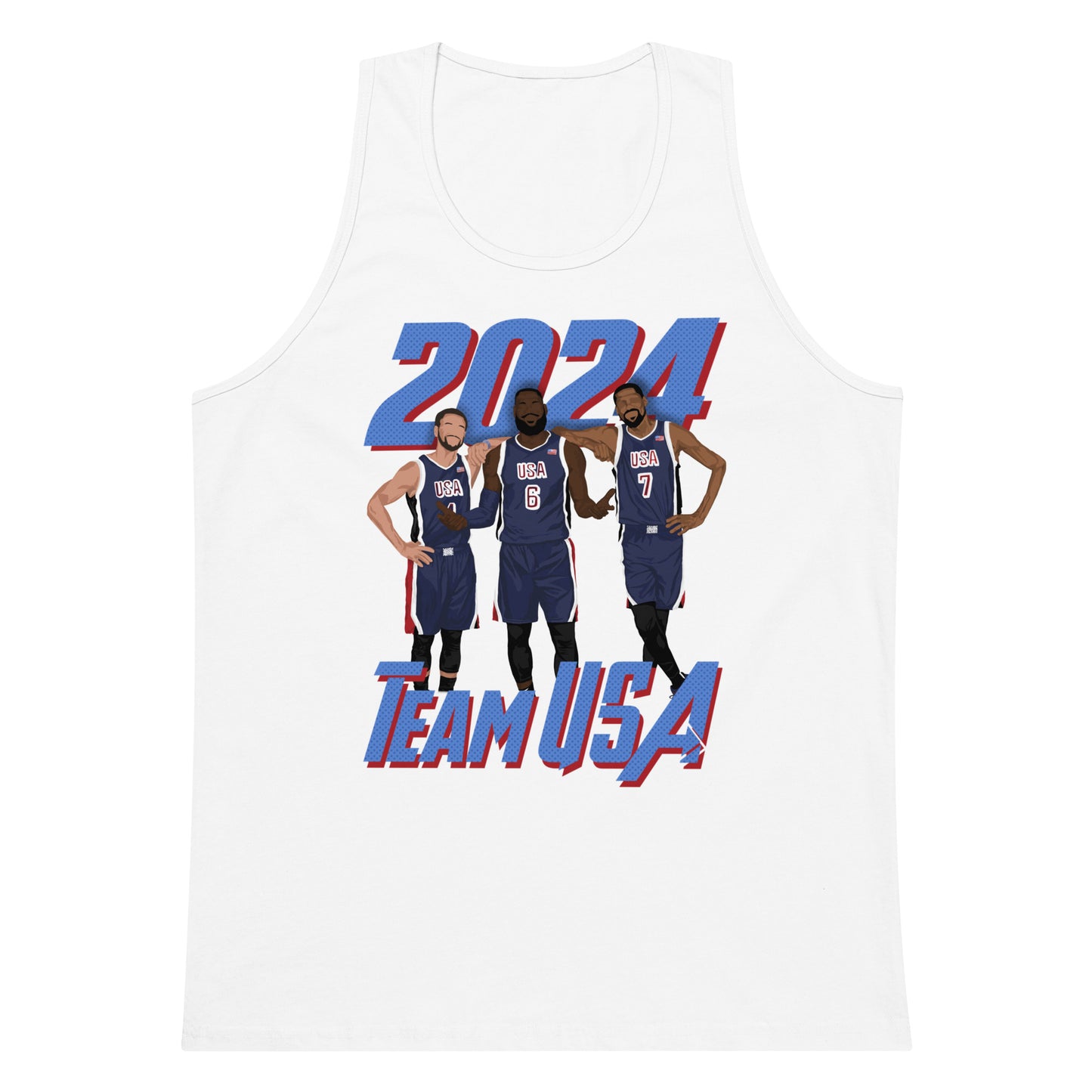2024 USA Basketball Tank Top