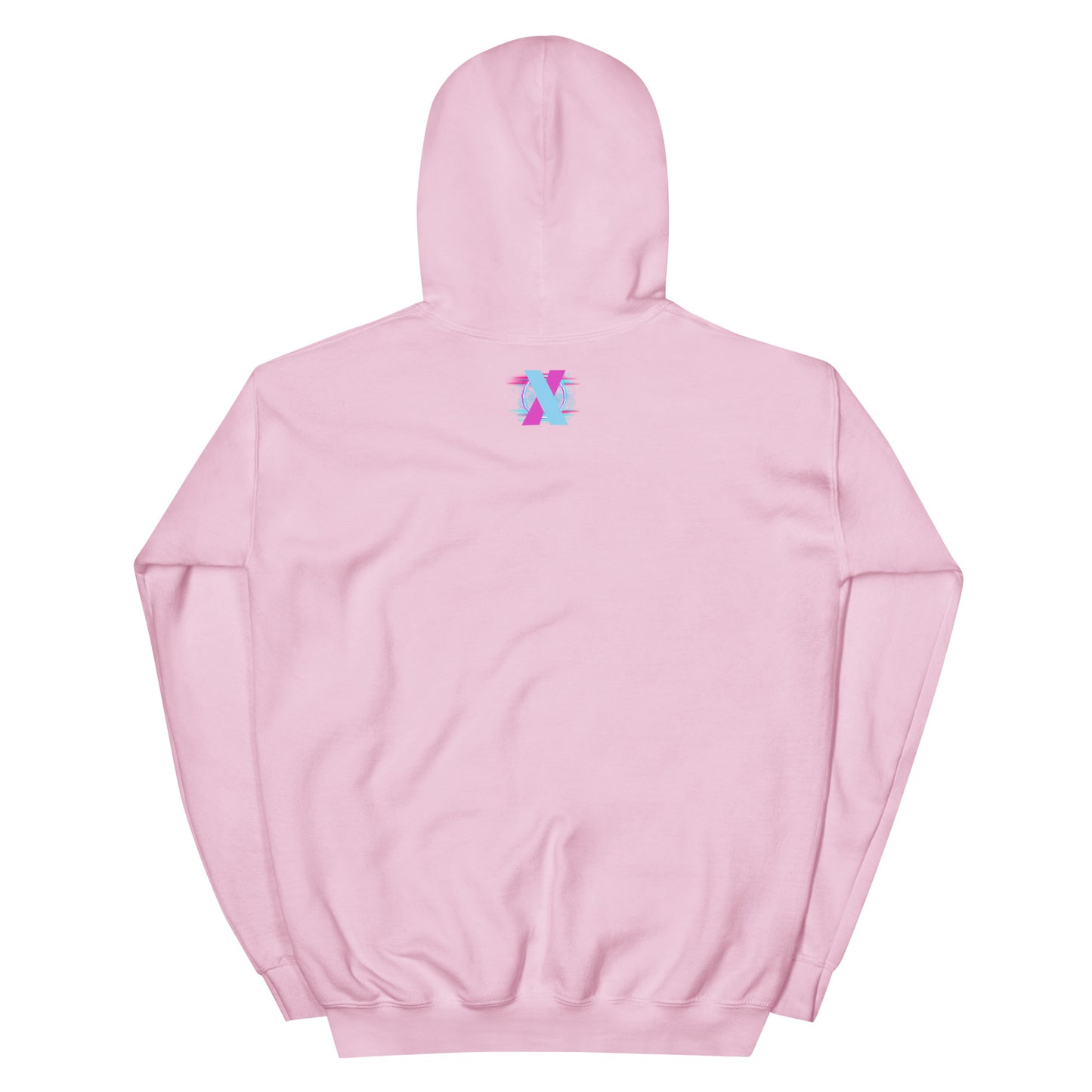 Unisex Pink Tape Hoodie