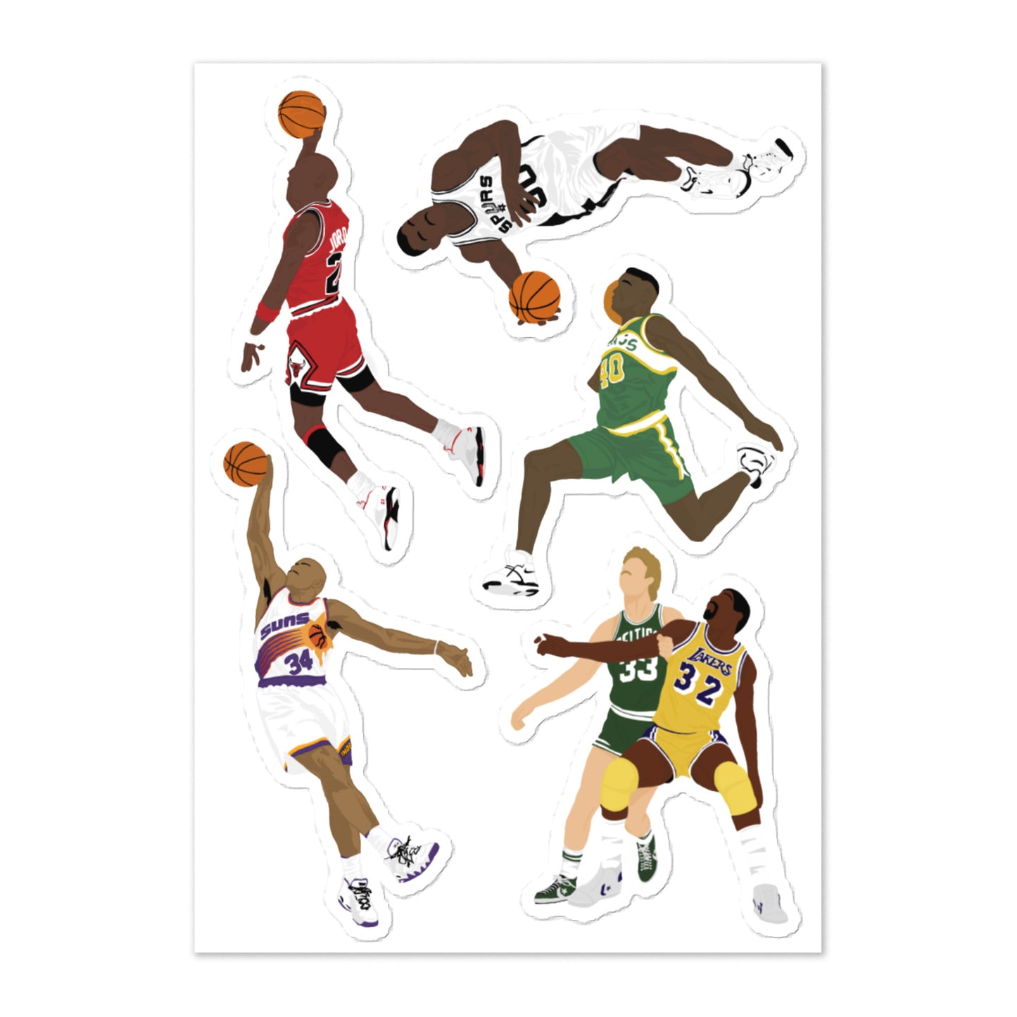 Throwback Sticker sheet