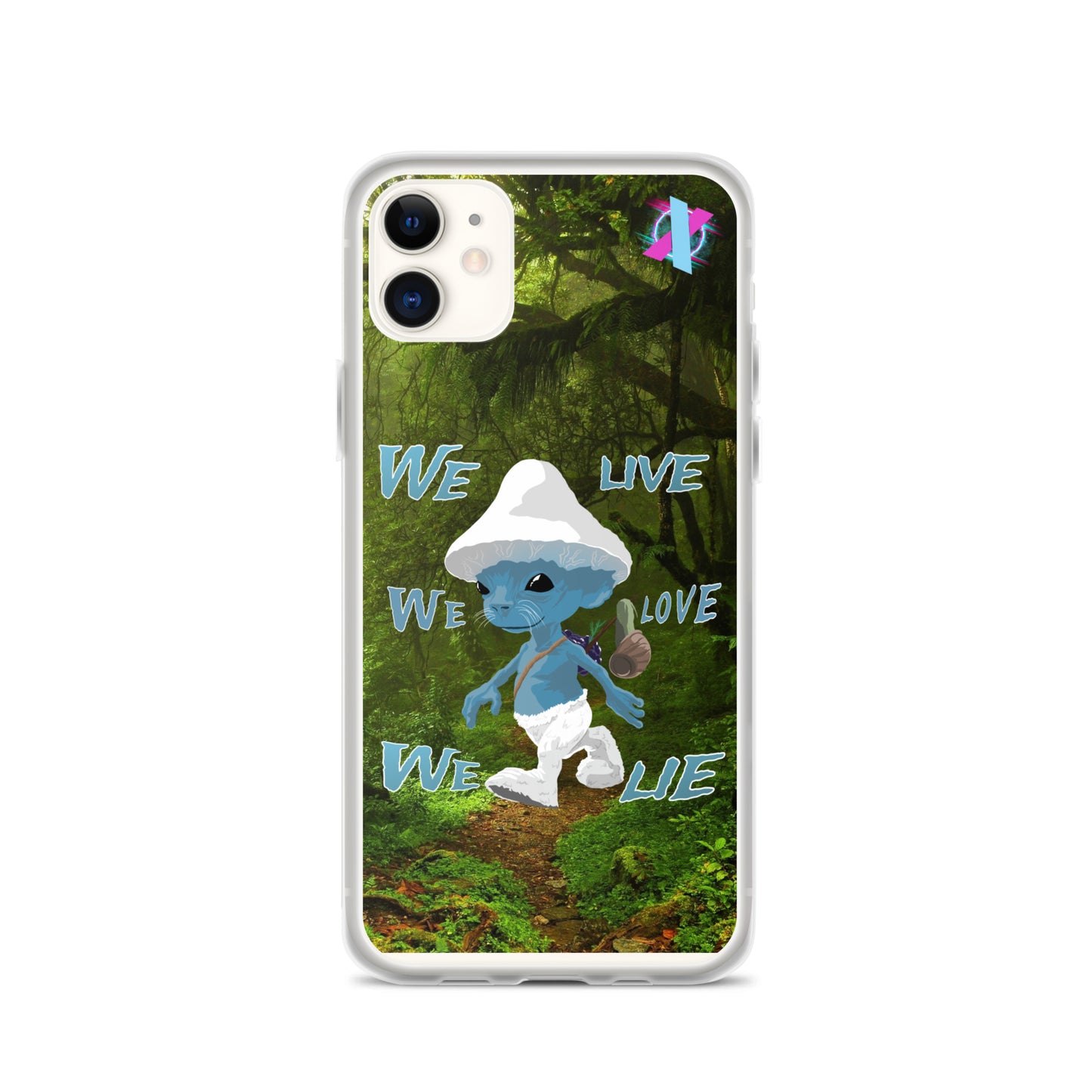 Smurf Cat iPhone case