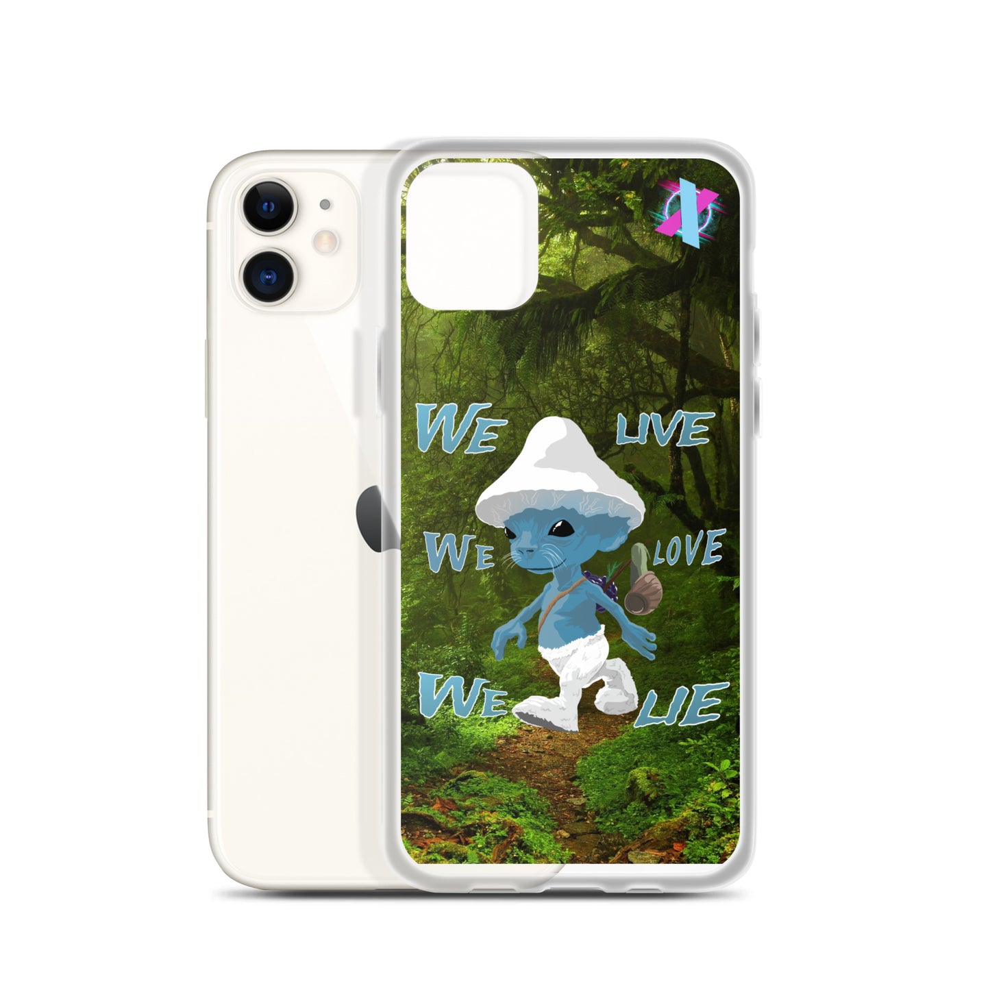 Smurf Cat iPhone case