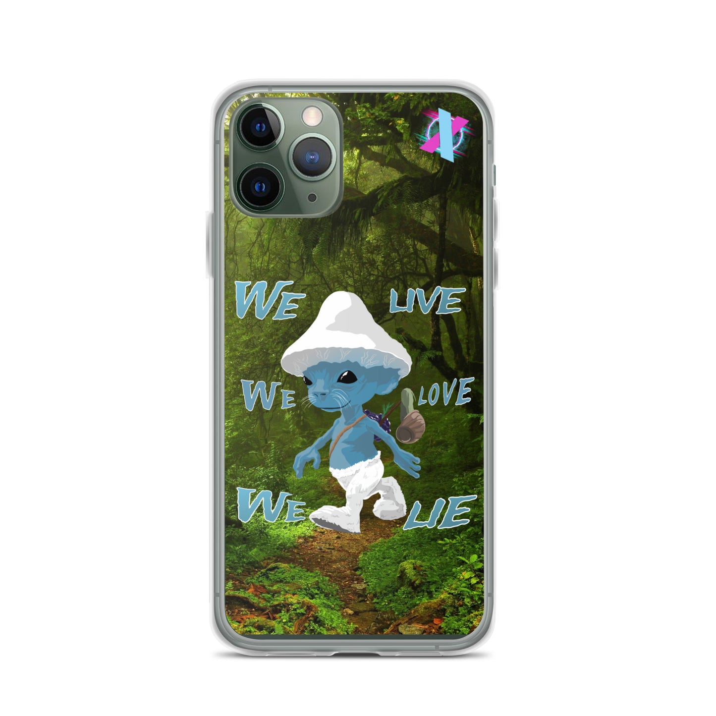 Smurf Cat iPhone case