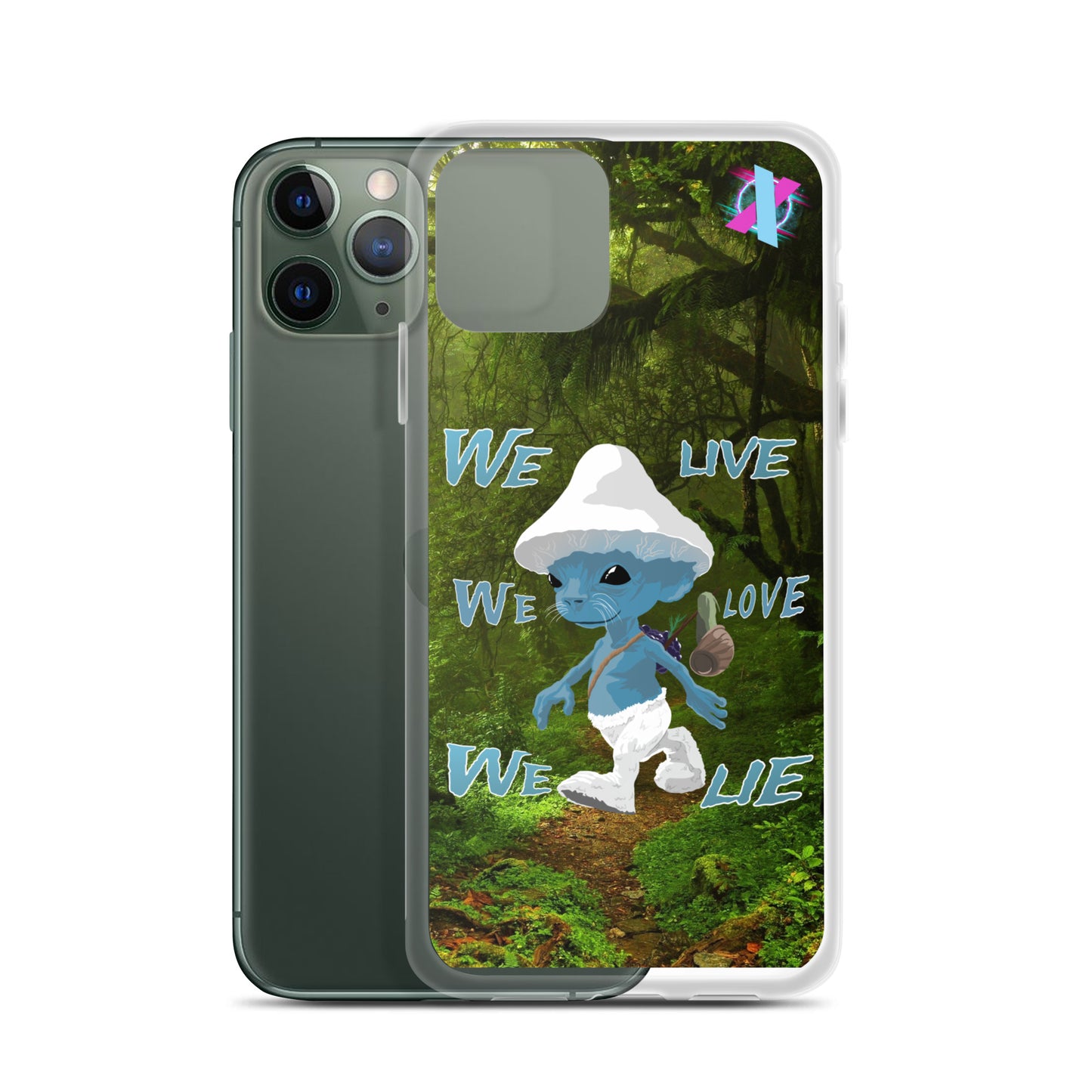 Smurf Cat iPhone case