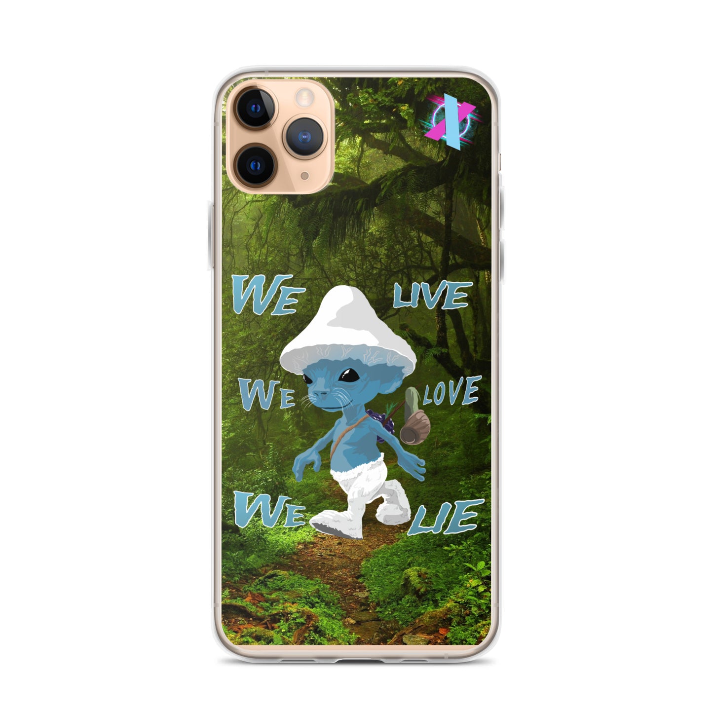 Smurf Cat iPhone case