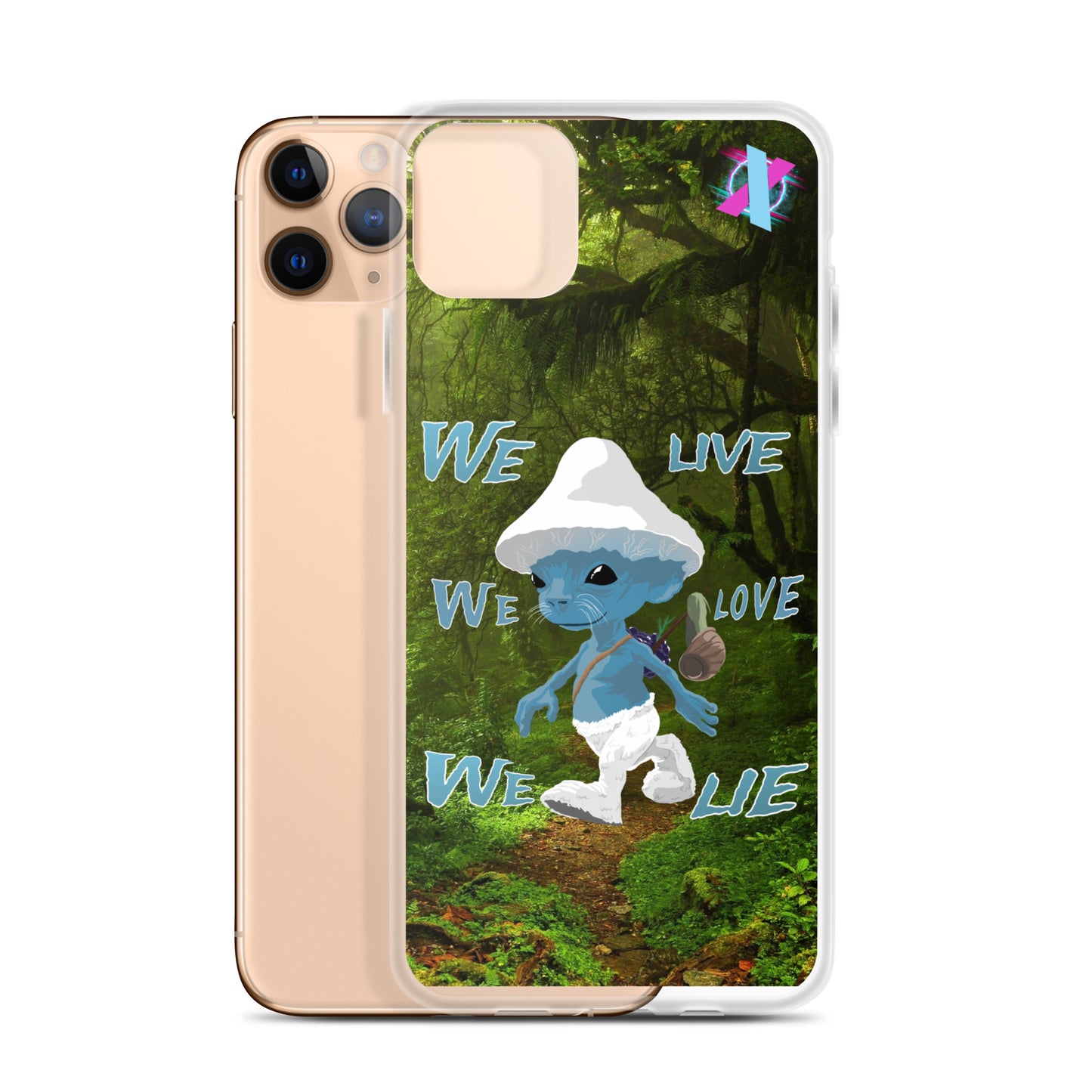 Smurf Cat iPhone case