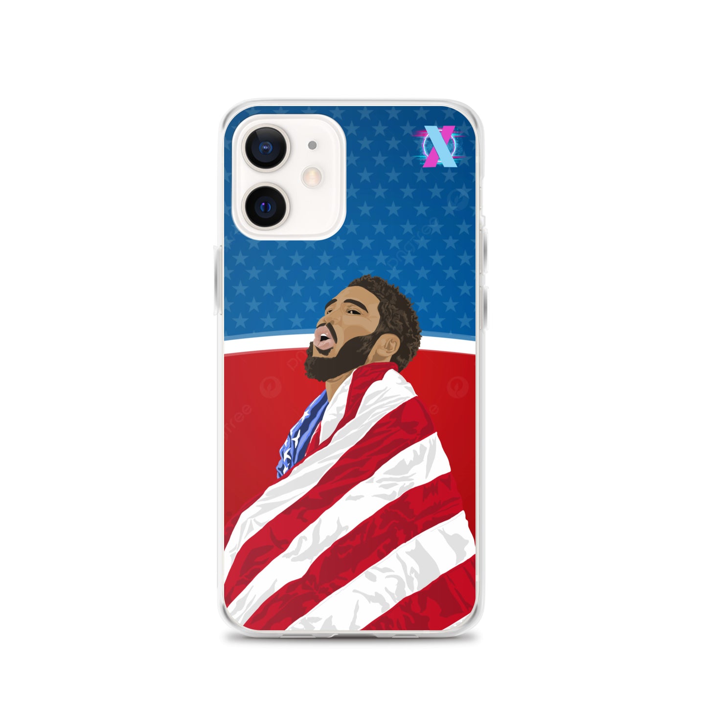 Tatum patriotic iPhone case