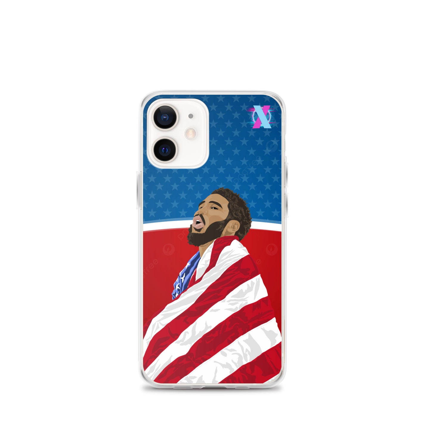 Tatum patriotic iPhone case