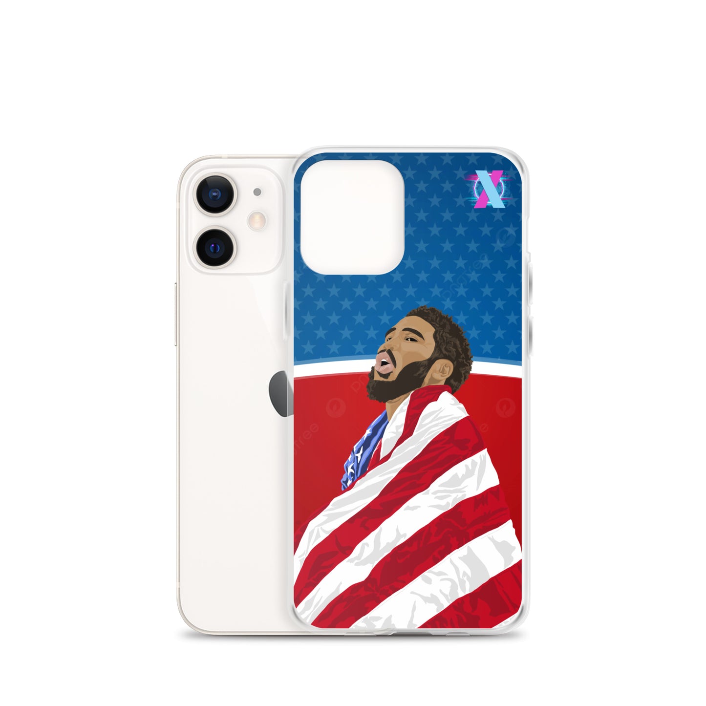 Tatum patriotic iPhone case