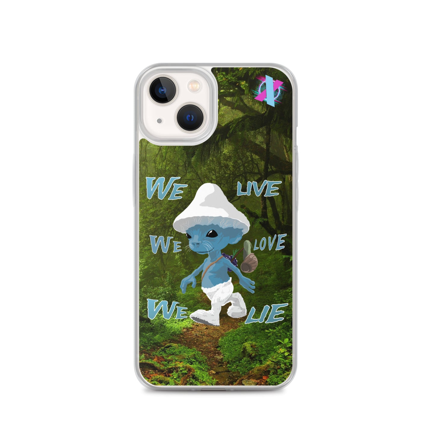 Smurf Cat iPhone case