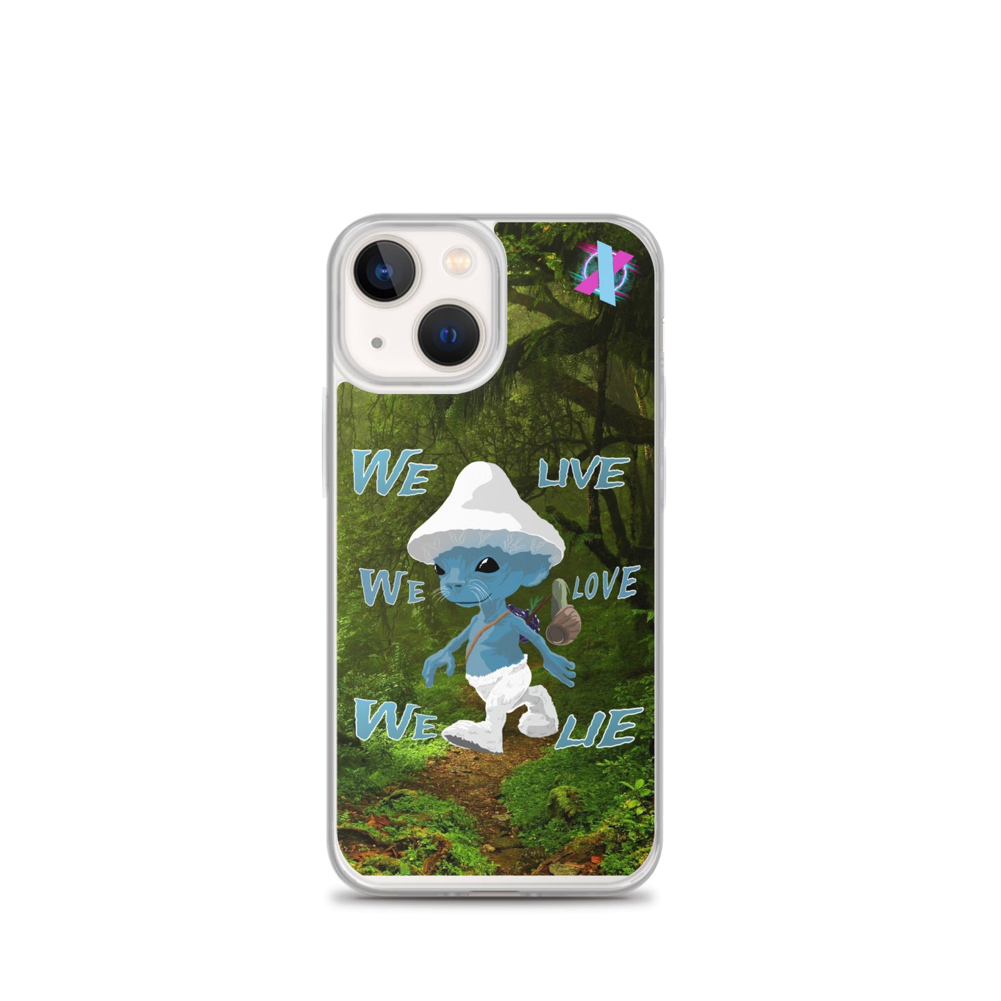 Smurf Cat iPhone case