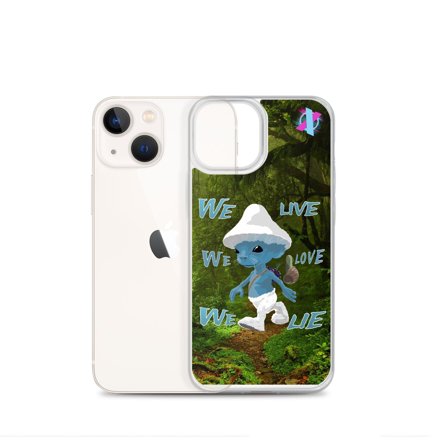 Smurf Cat iPhone case