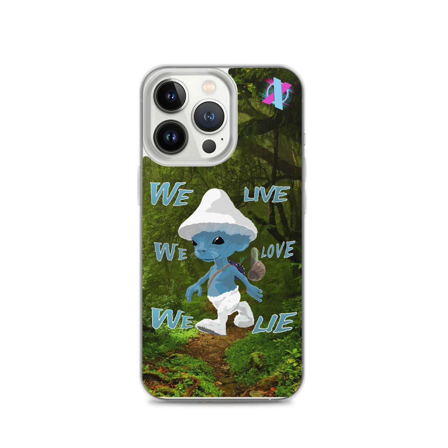 Smurf Cat iPhone case