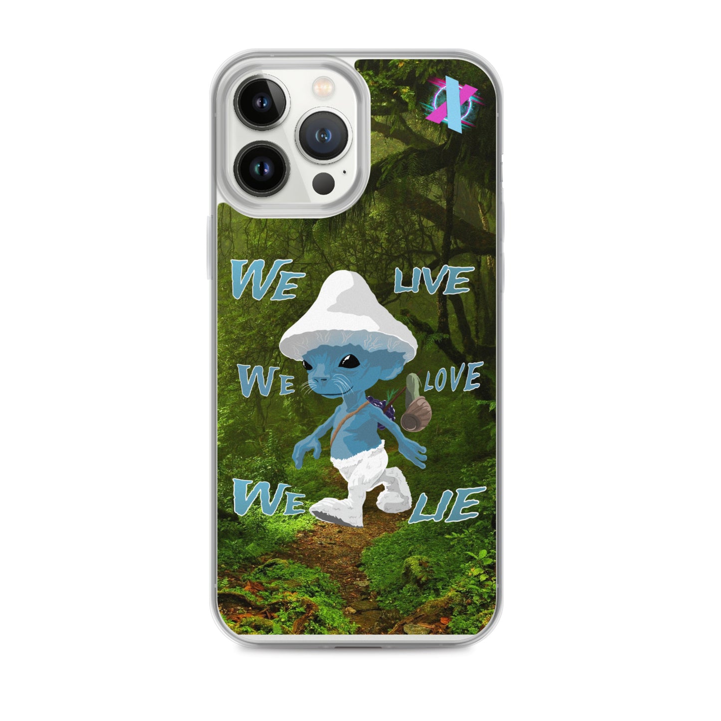 Smurf Cat iPhone case