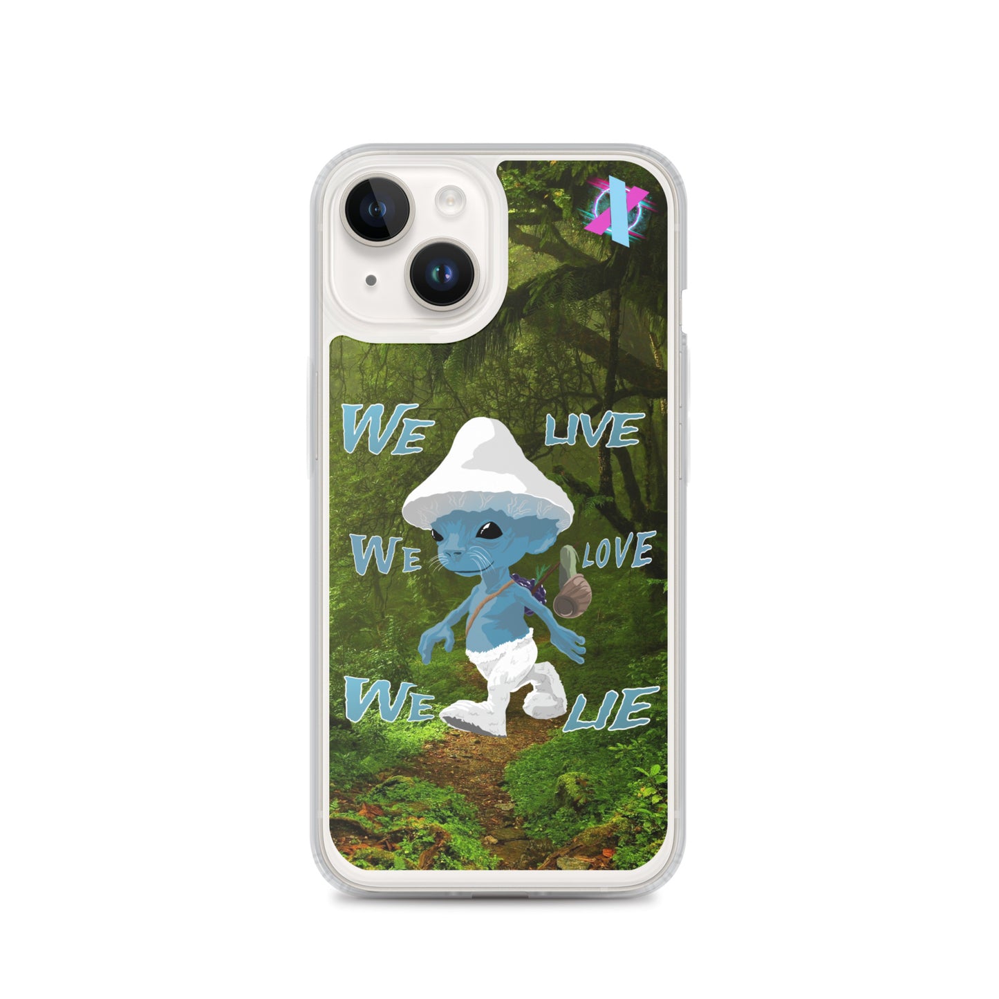 Smurf Cat iPhone case