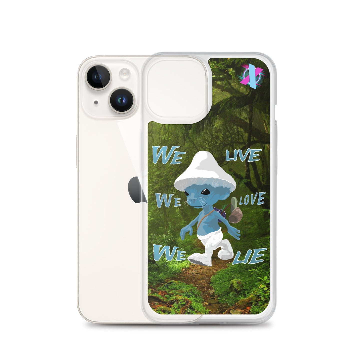 Smurf Cat iPhone case