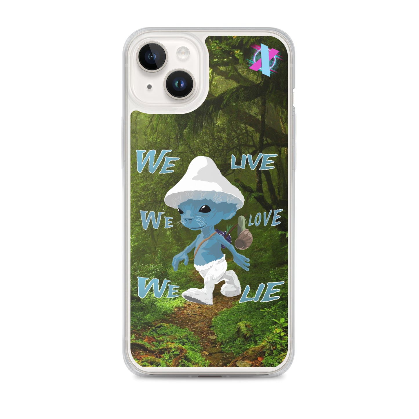 Smurf Cat iPhone case