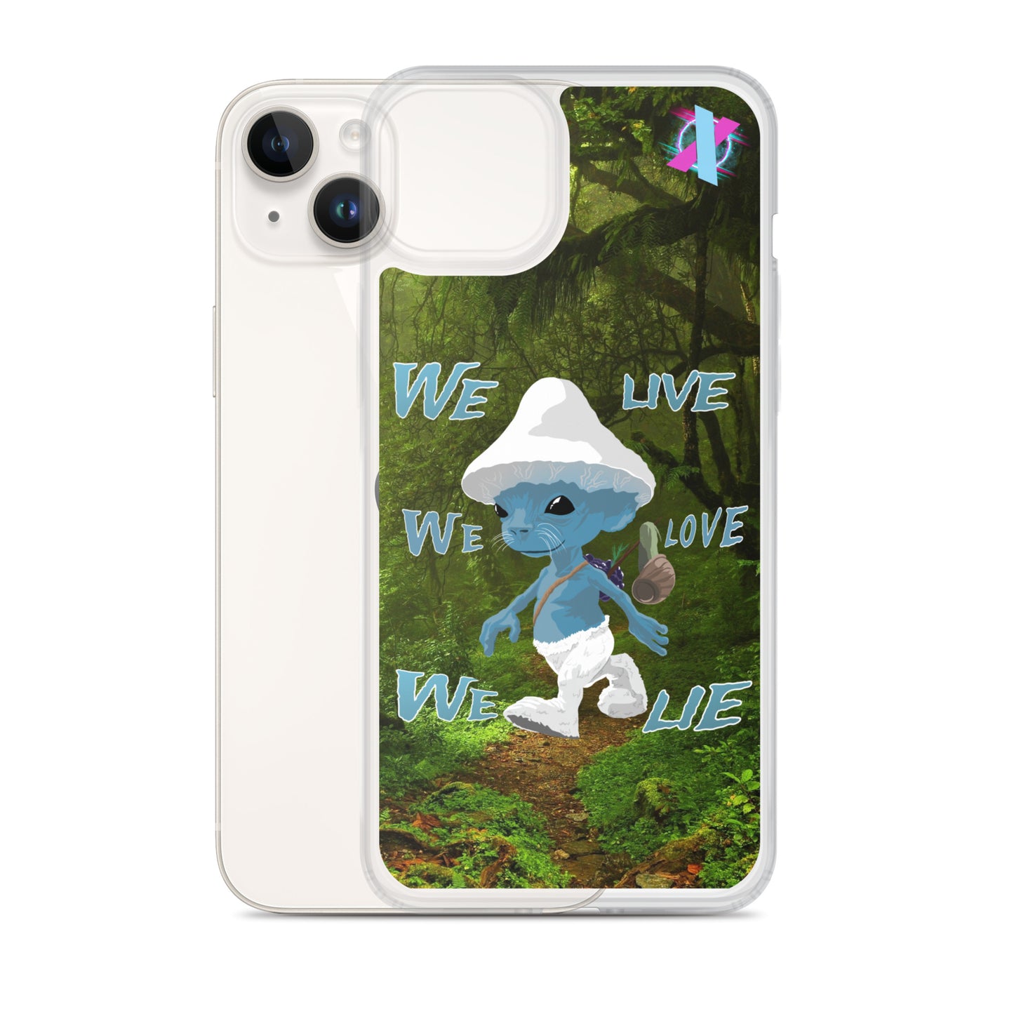 Smurf Cat iPhone case