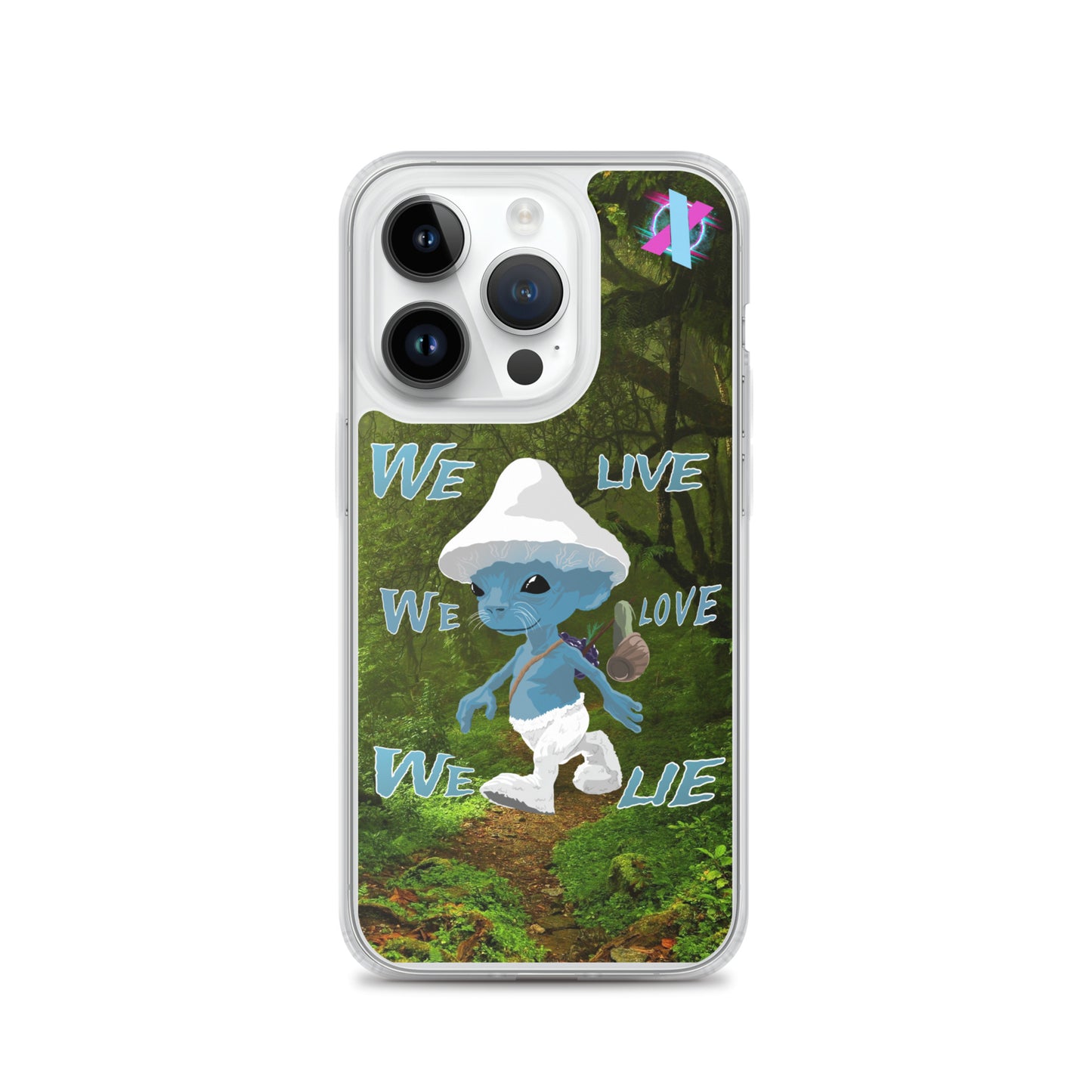 Smurf Cat iPhone case