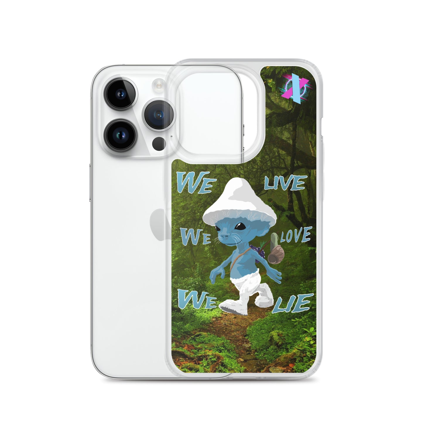 Smurf Cat iPhone case