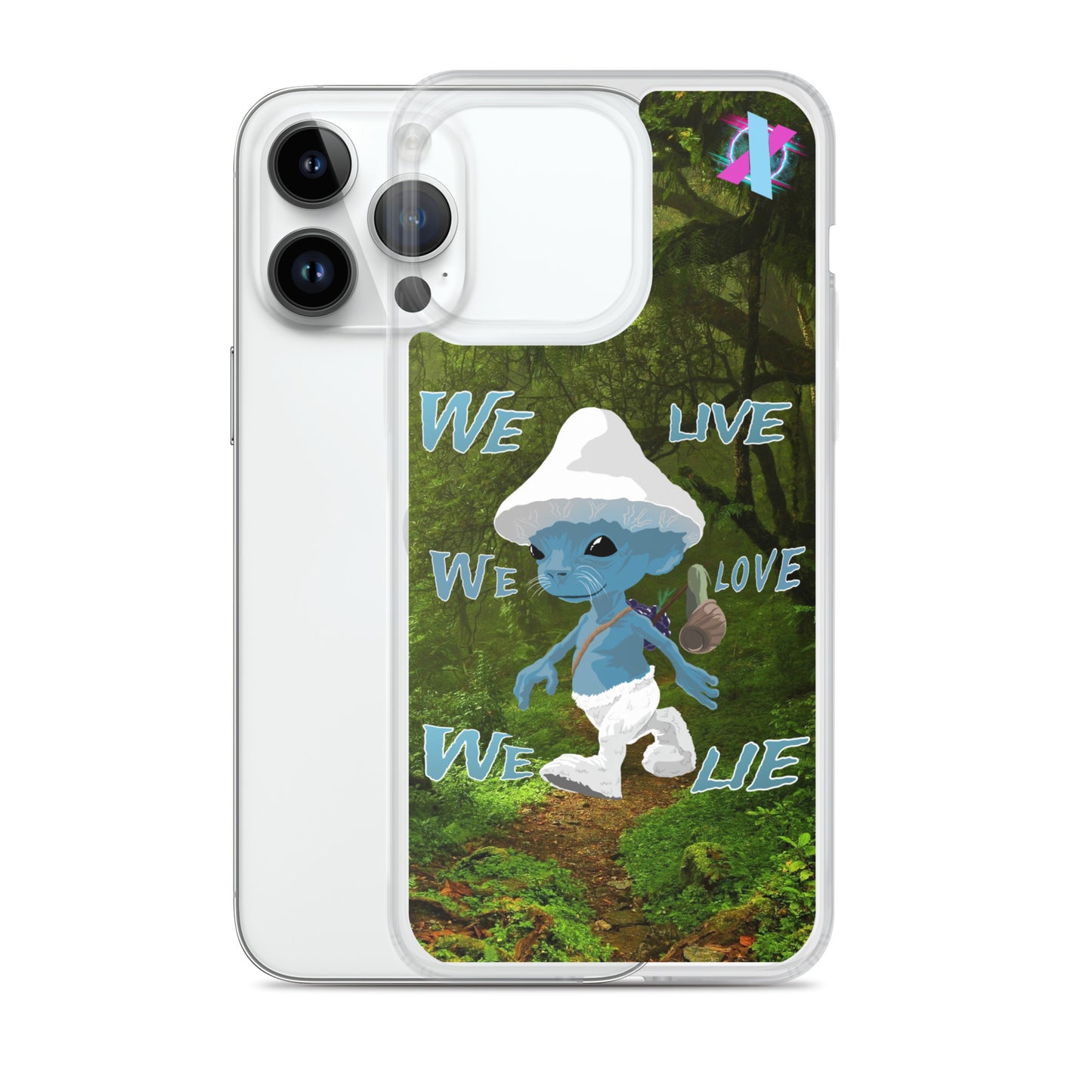 Smurf Cat iPhone case