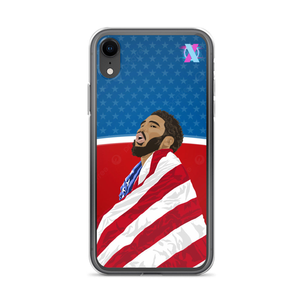 Tatum patriotic iPhone case