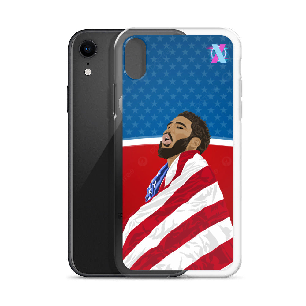 Tatum patriotic iPhone case