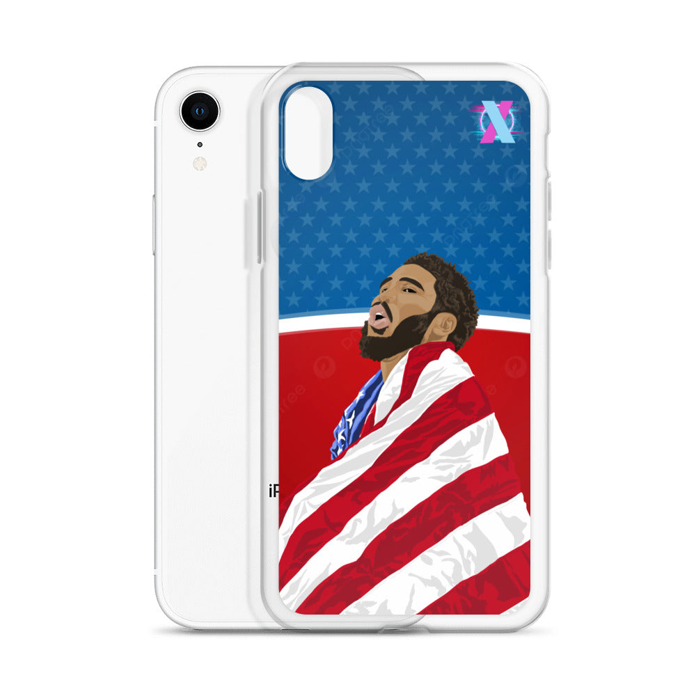 Tatum patriotic iPhone case