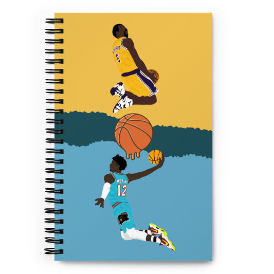 J12 and the Mamba spiral notebook